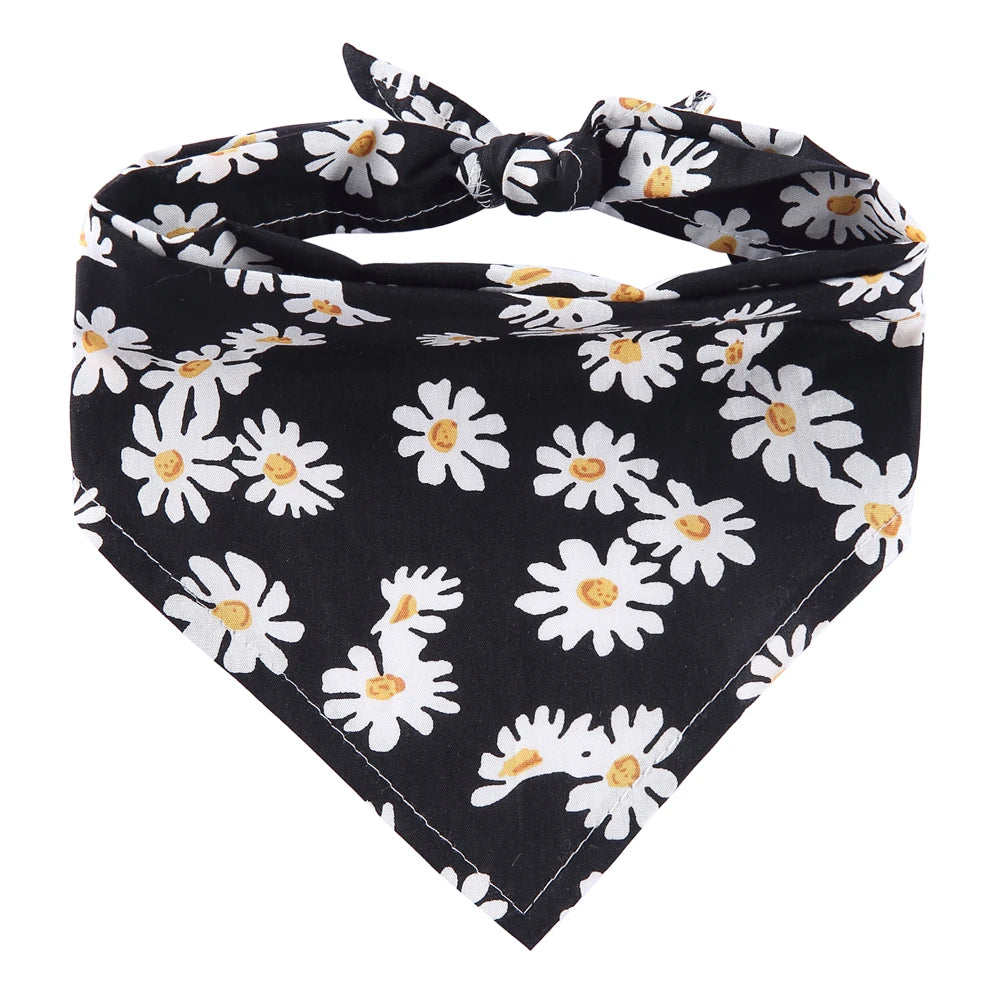 Midnight Daisy Bandana