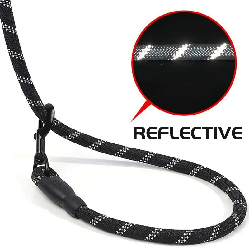 Heavy Duty Reflective Nylon Dog Leash