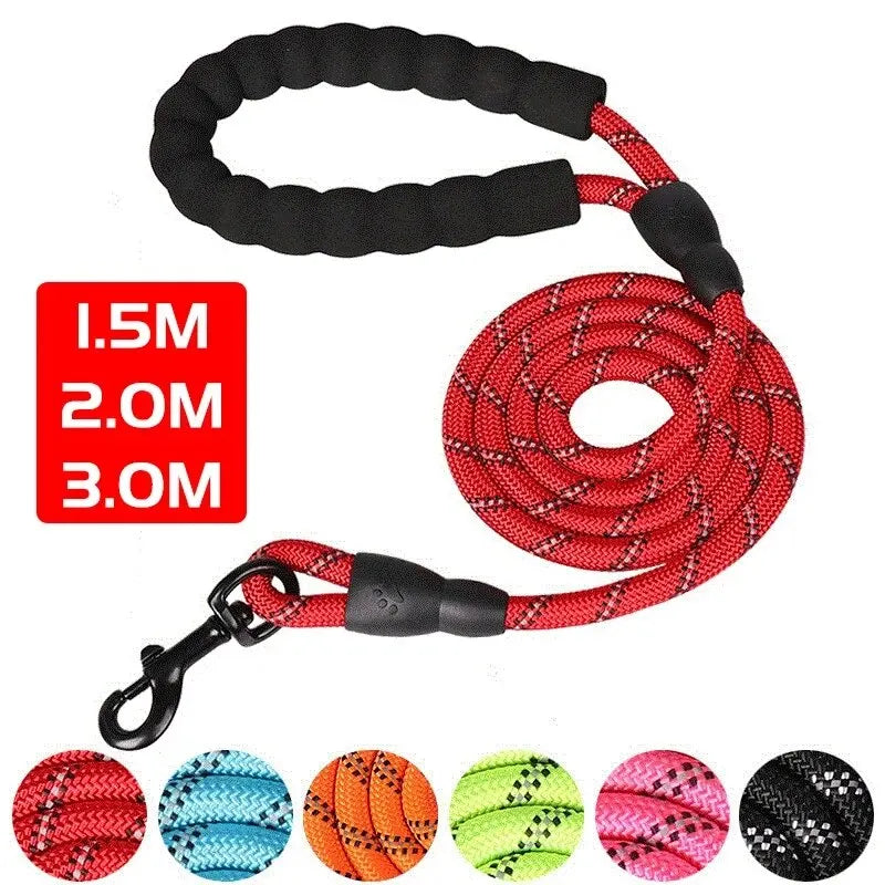 Heavy Duty Reflective Nylon Dog Leash