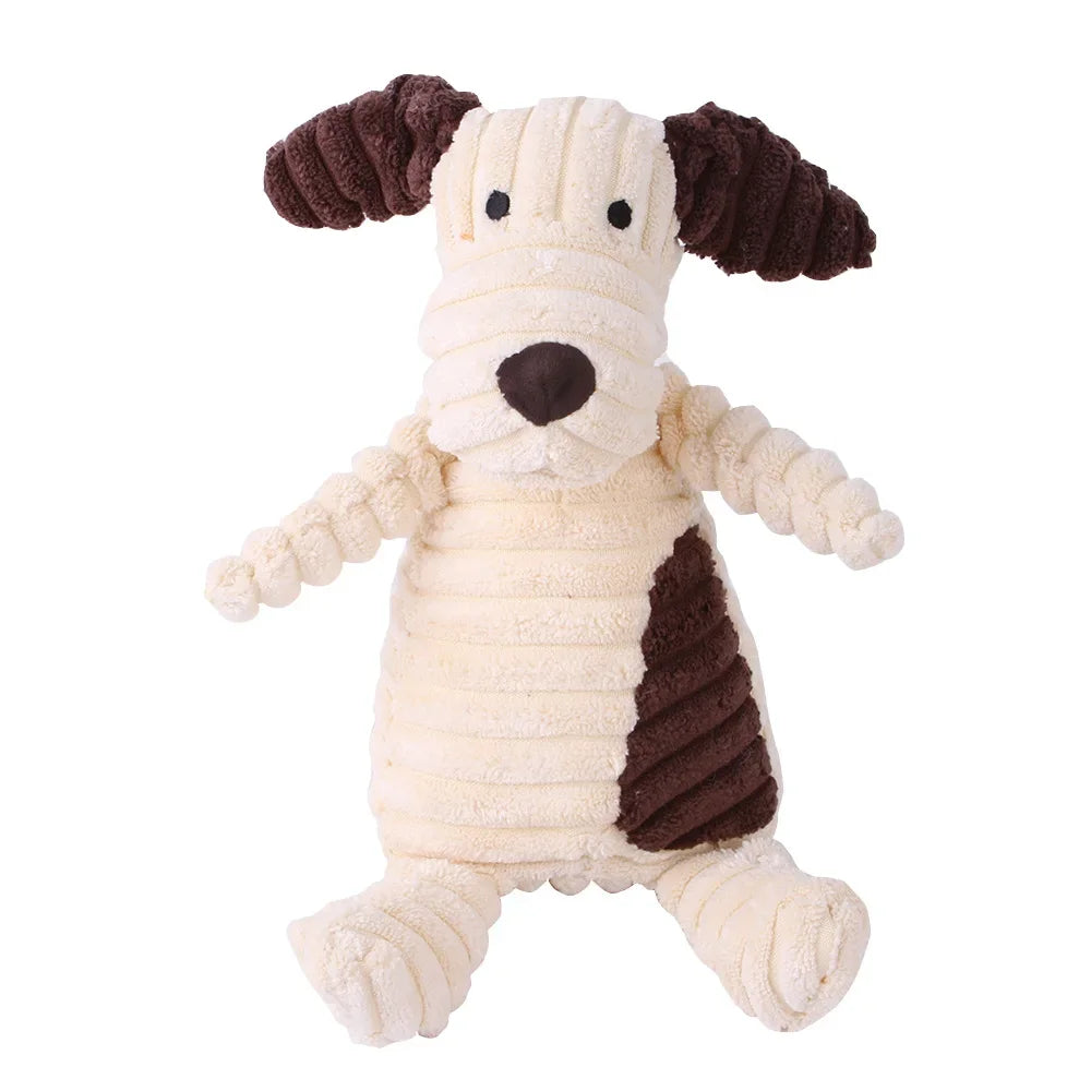 Funny Fleece Durability Dog Squeak Toy