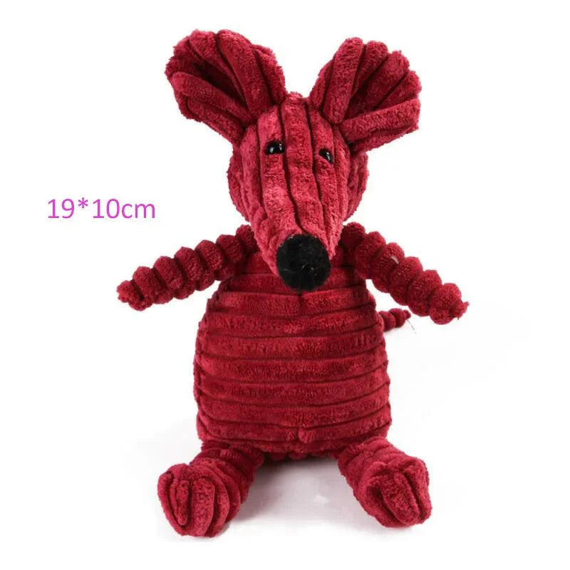 Funny Fleece Durability Dog Squeak Toy