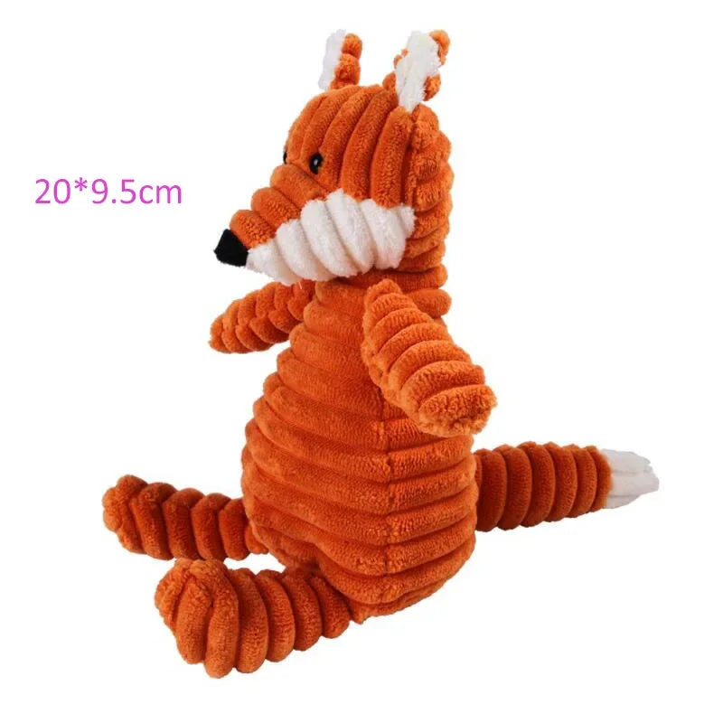 Funny Fleece Durability Dog Squeak Toy