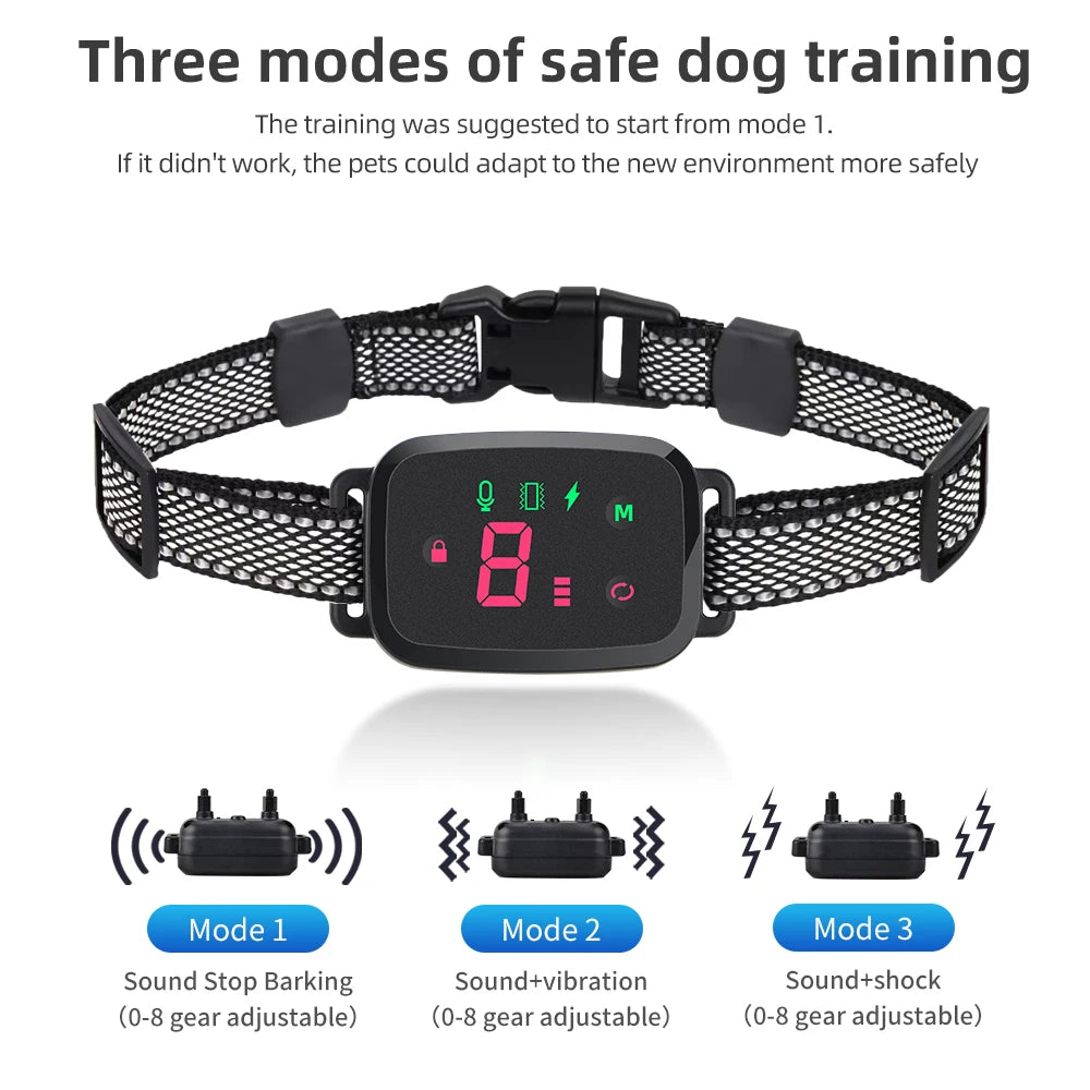 Smart Anti-Barking Dog Collar