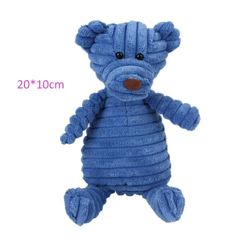 Funny Fleece Durability Dog Squeak Toy