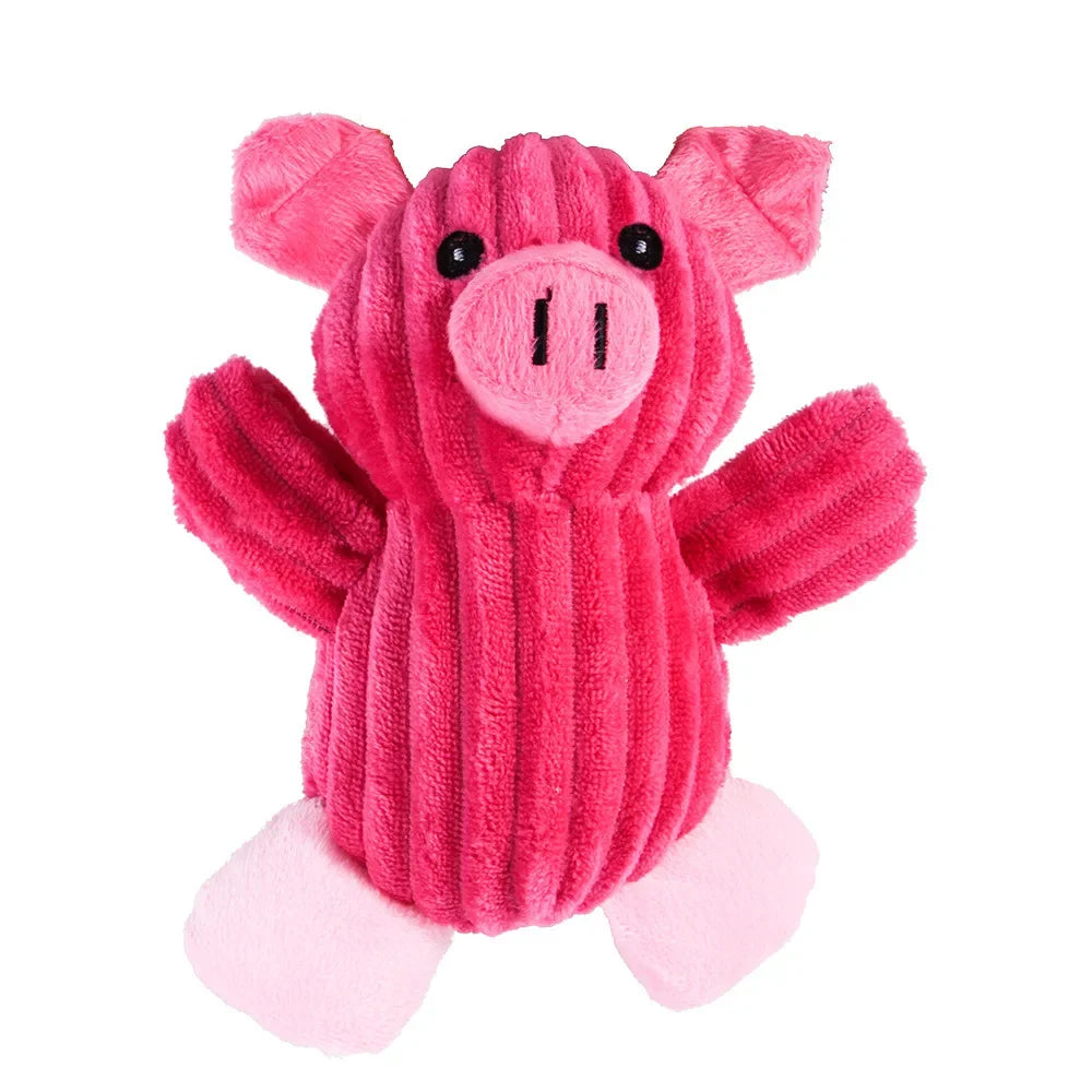 Funny Fleece Durability Dog Squeak Toy