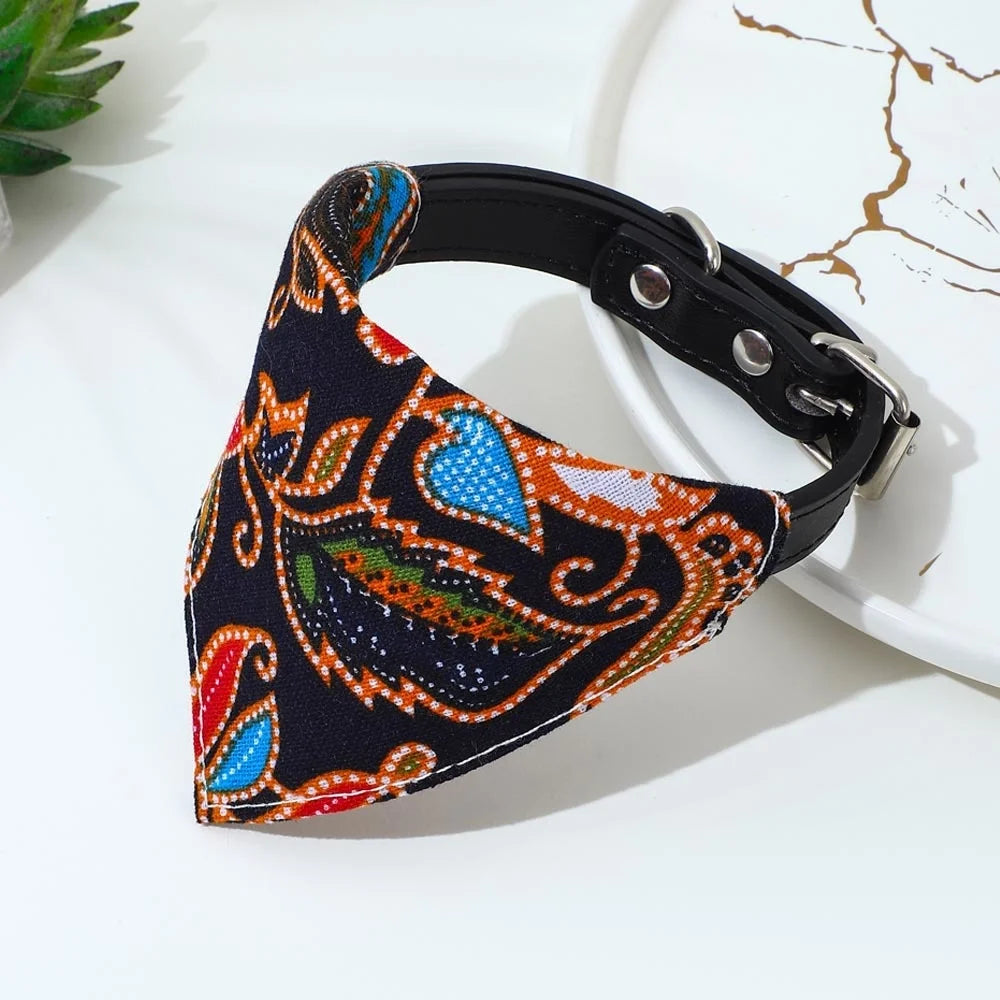 Elegant Leather Bandana